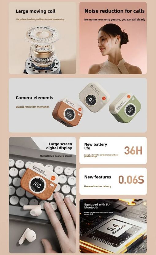COREGENIX Q86 AURA TWS Bluetooth Earbuds - Image 3