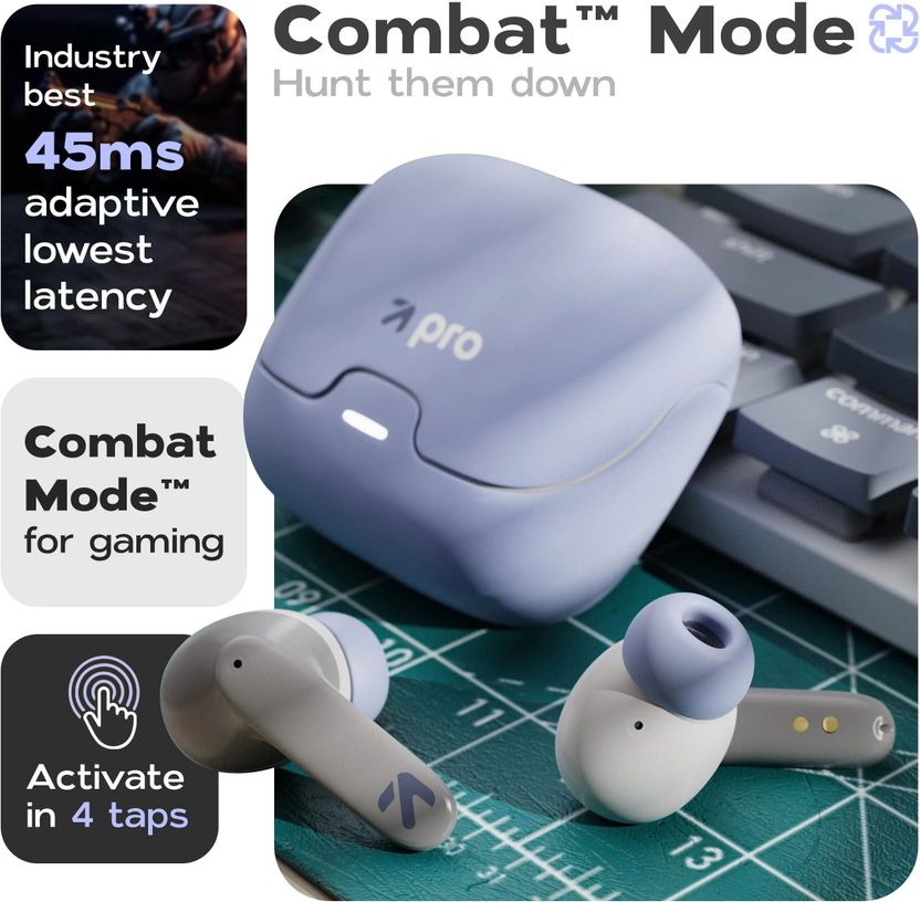 GOBOULT Z40 Pro with 100Hr, 4 Mic ENC, Scratch Proof, Rubber Grip, 5.3v Bluetooth Price in India - Image 7