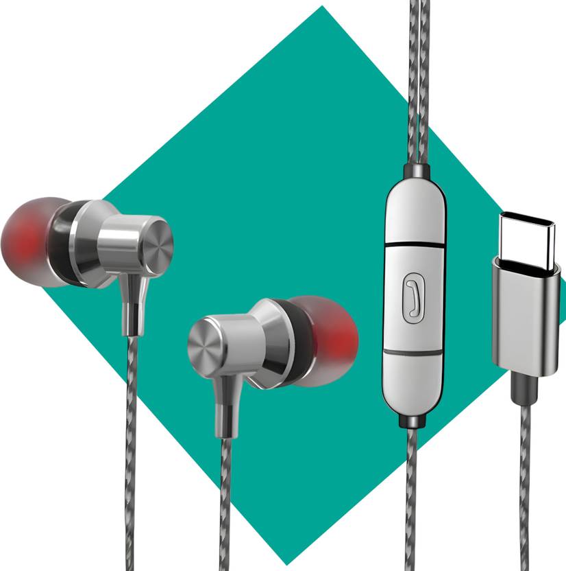 Bxeno Type C Handsfree with Mic for t44w/T1 44W/ Y27 4GT2x 5G /Y200 5G[20D] Wired