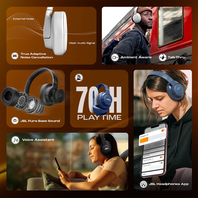 JBL Tune 770NC Active Noise Cancelling - Image 2