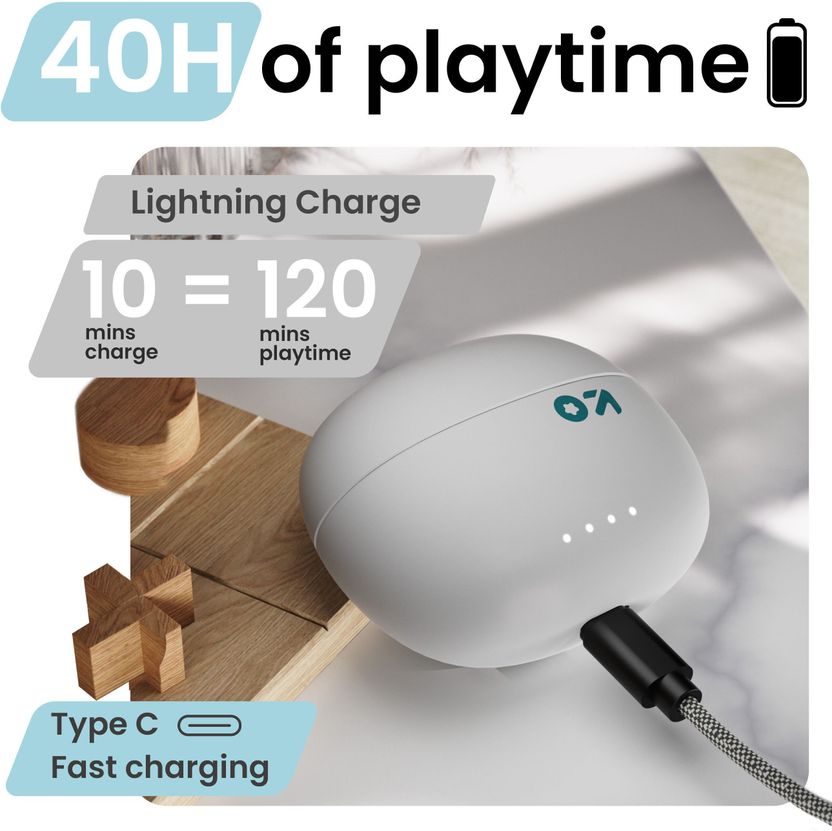 GOBOULT W20 with ENC Mic, 40Hrs Battery - Image 3