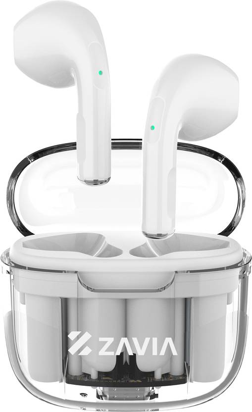 Zavia Infant 30 Hrs Playtime Earbuds TWS 300 mAh Touch Control Fast Charging and 5.1 Bluetooth