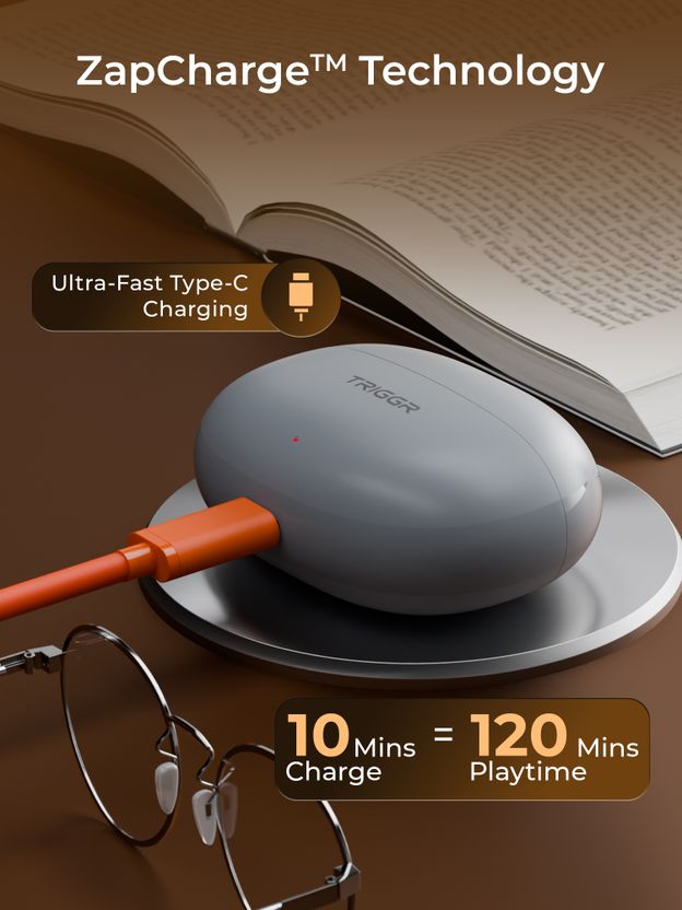 TRIGGR Ultrabuds Go with 40H Playtime - Image 5