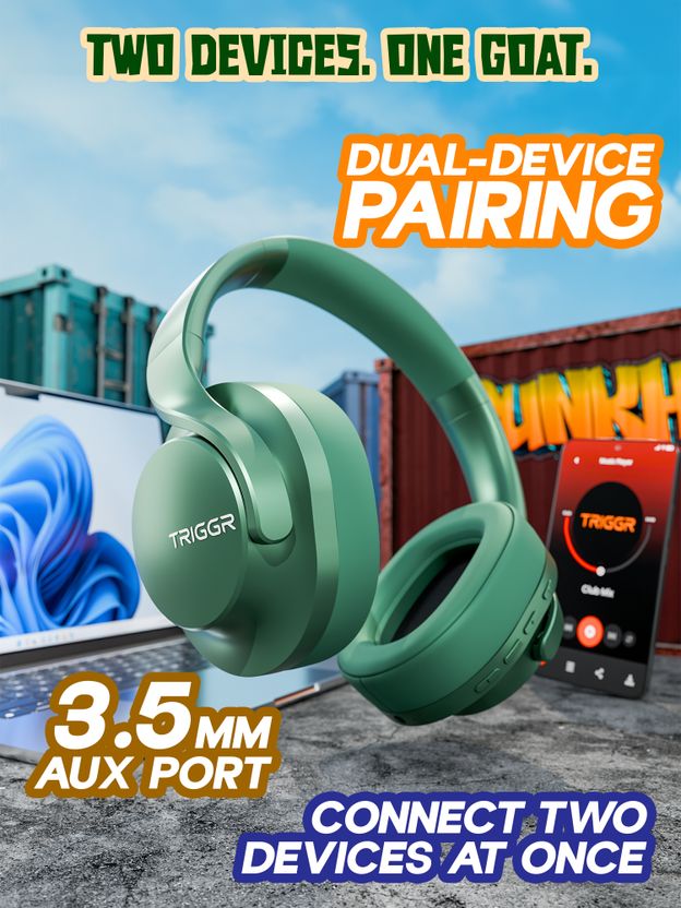 TRIGGR Punkheadz Z2 50H Battery Dual Pairing 40mm Drivers - Image 4