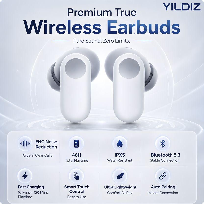 Yildiz Nord CE 2 True Wireless Bluetooth Earbuds - Image 3