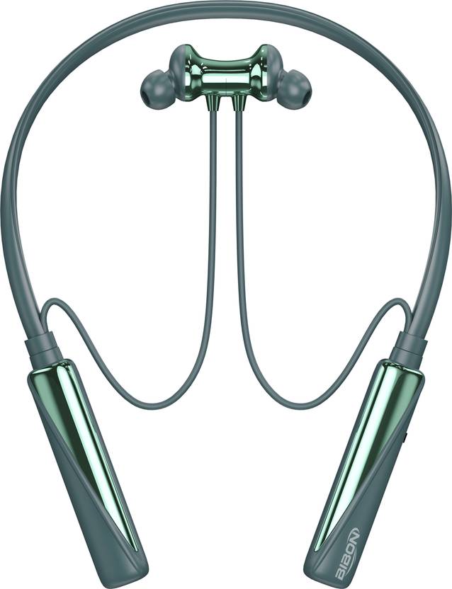 BiBon Elephant - MAGNETIC POWER OFF/ON 50Hr Playtime Headphone Neckband-6 Bluetooth Headset