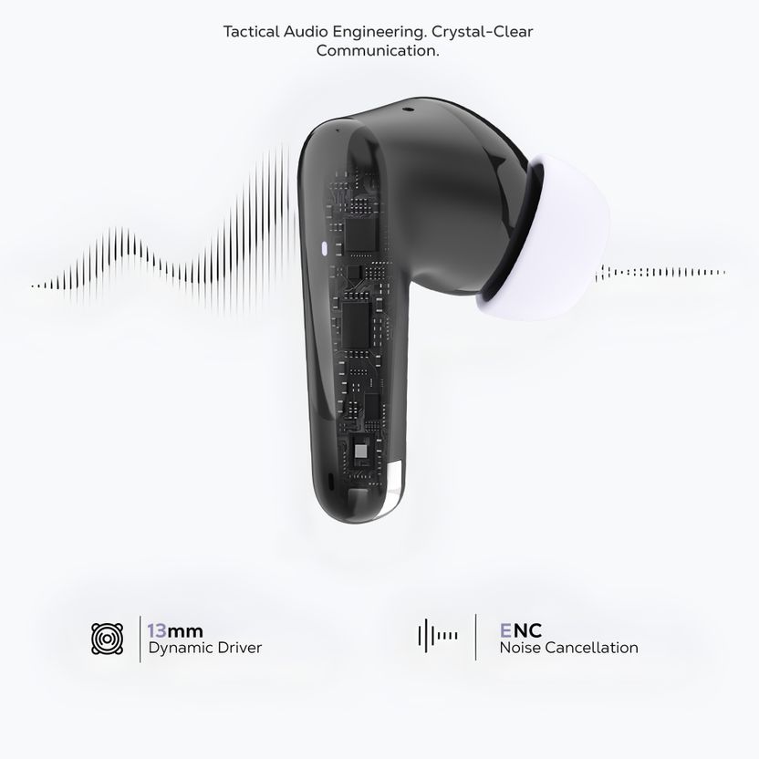Aroma NB126 Force Plus 50Hr Playtime Earbuds - Image 3