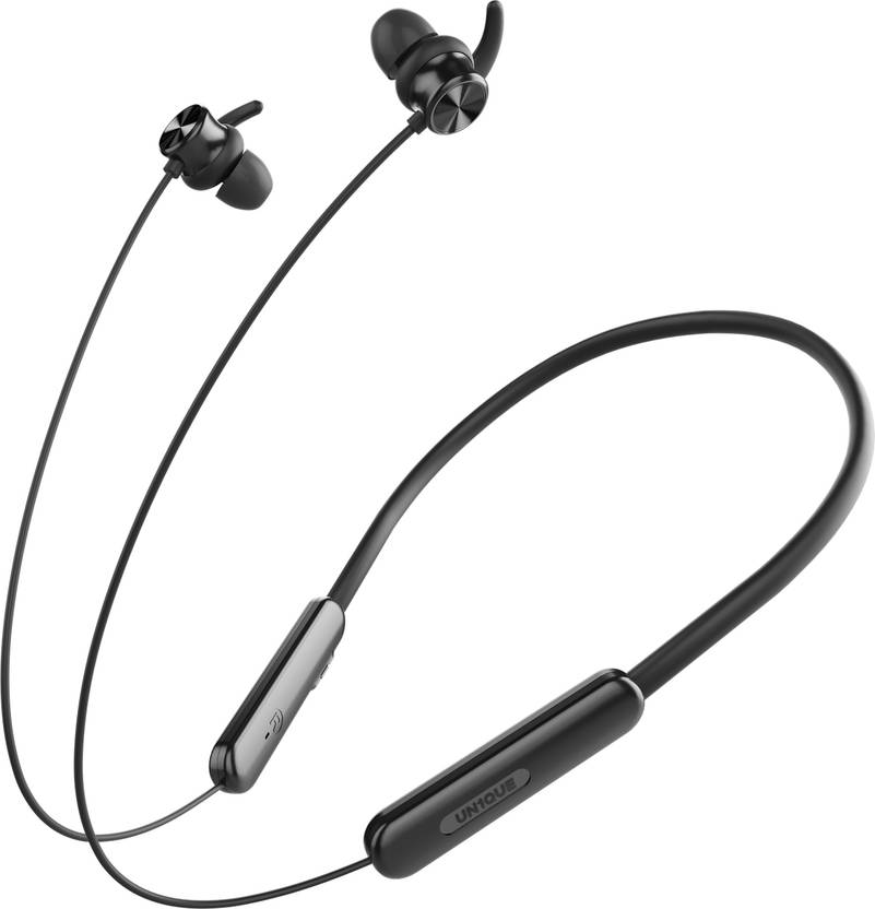 UN1QUE Bluetooth Wireless Neckband Earphones Dual Equalizer Bass