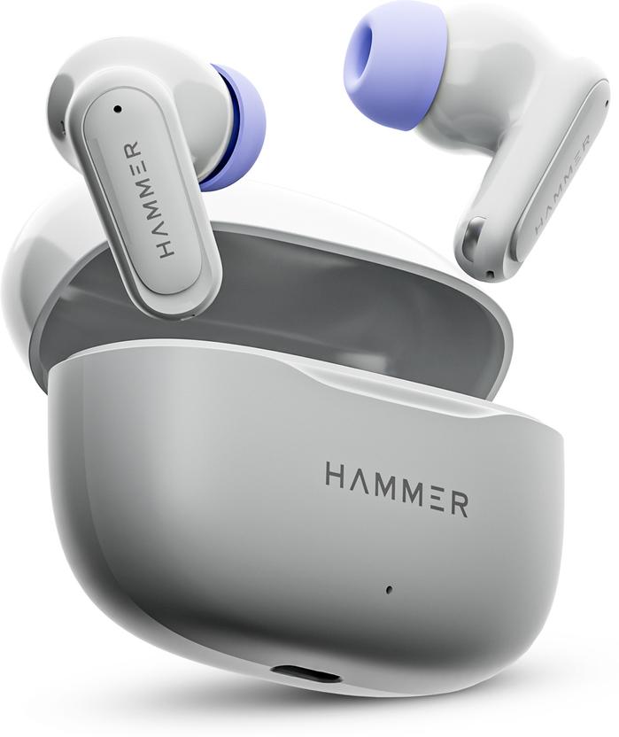 Hammer Airflow Neo Earbuds with 80H Playtime, 13mm