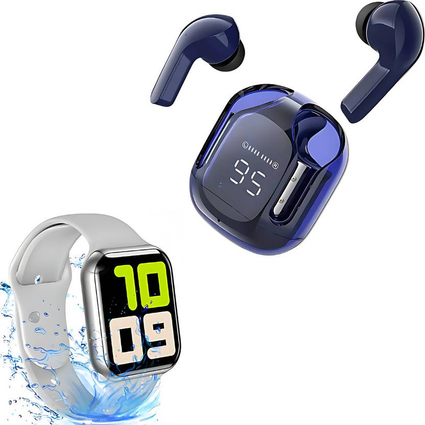 Elevea Combo C792 Touch Bluetooth Smartwatch & T6 Wireless Earbuds 15
