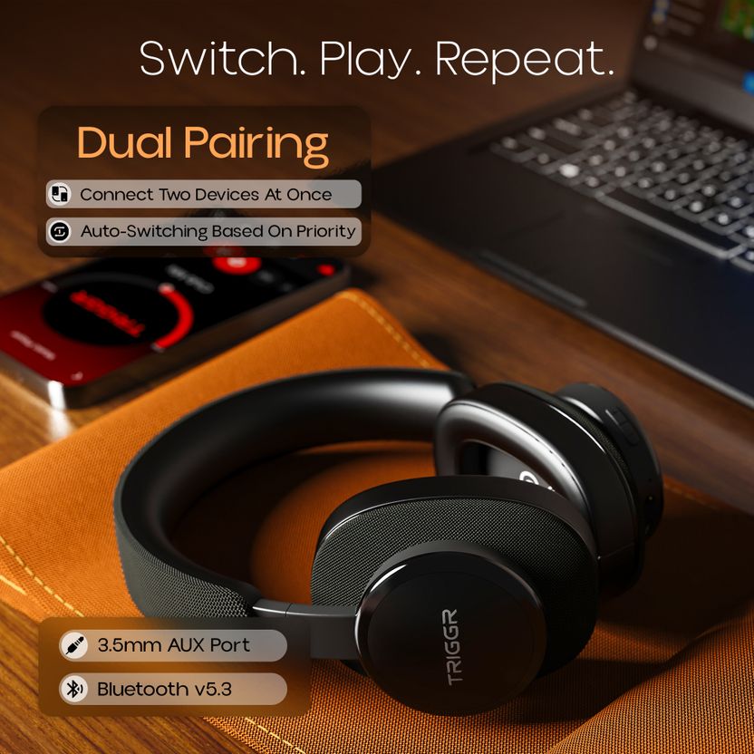 TRIGGR Trinity 3 Fabric Finish Earbuds - Image 3