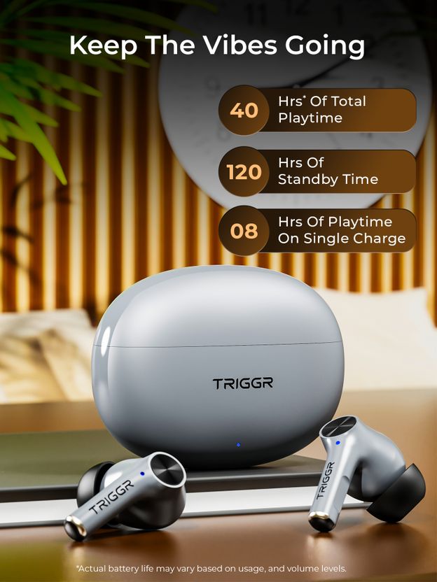 TRIGGR Ultrabuds Go with 40H Playtime - Image 4