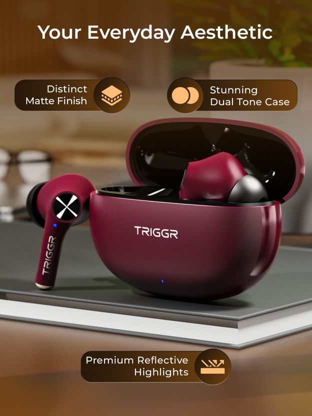 TRIGGR Ultrabuds Go with 40H Playtime - Image 3