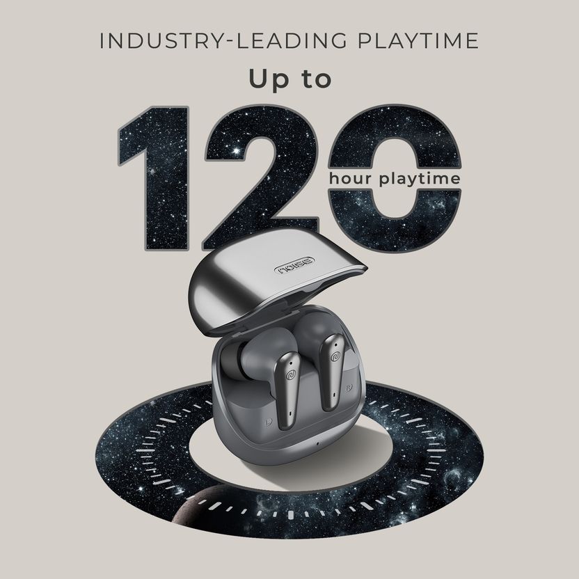 Noise Buds X prime with 120 Hrs of Playtime, ENC with Quad Mic Bluetooth Price in India - Image 3