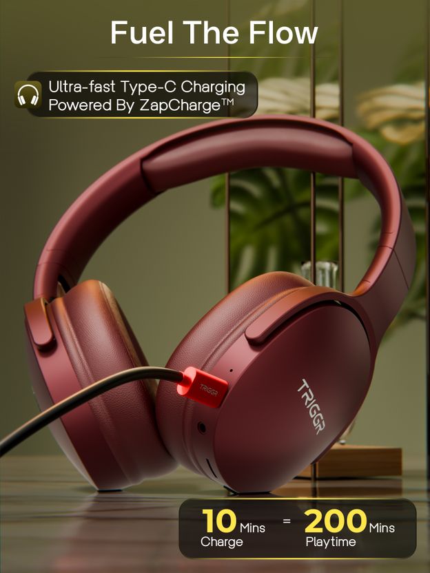 TRIGGR Trinity 2 with Dual Pairing, ENC, Fast Charge, 50H Battery...more - Image 6