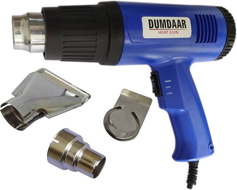 DUMDAAR Heavy duty 2000W Electric Heat Gun Copper Element with 3 type