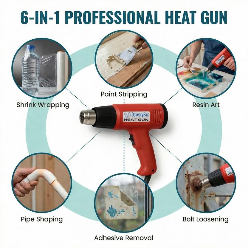 DELIVERYPAX Heat Gun Machine for Packing & Wrapping - Image 6