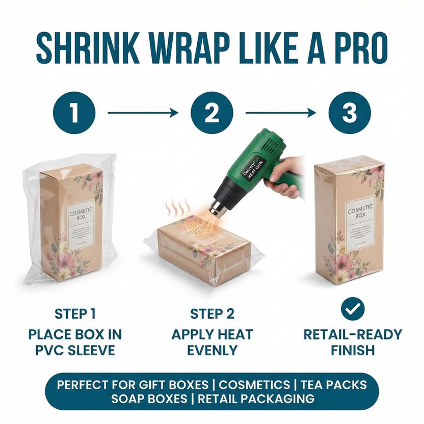 DELIVERYPAX Heat Gun Machine for Packing & Wrapping - Image 7