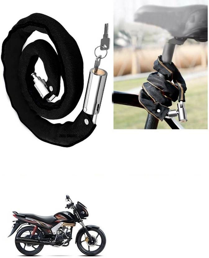 Znee Smart Stainless Steel Key Lock For Helmet Price in India Buy