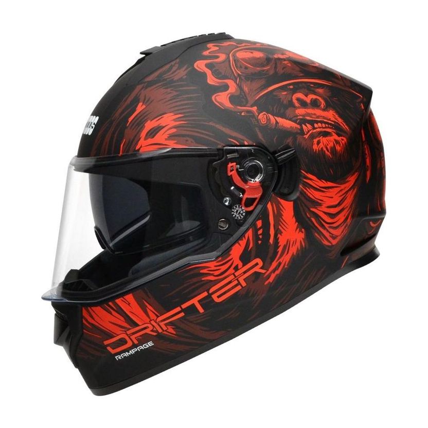 Steelbird Air 7 Wings SBA-20 ISS Motorsports Helmet Black - Image 8