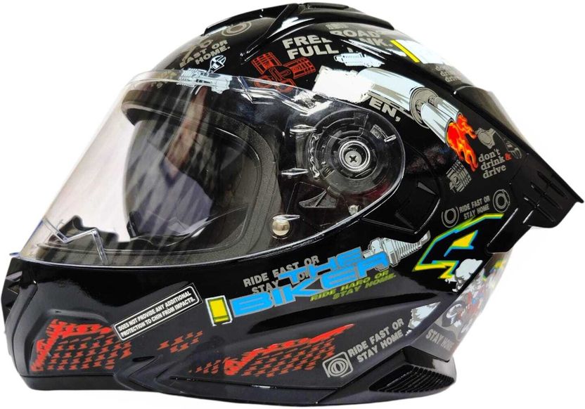 CR Decals AXOR Retro Dominator Rogue White Helmet - Image 5