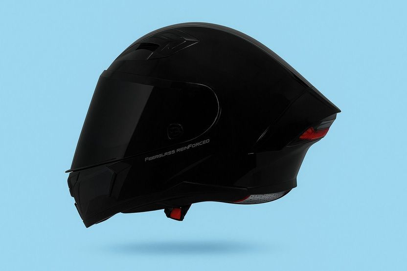 CR Decals AXOR Retro Dominator Rogue White Helmet - Image 6