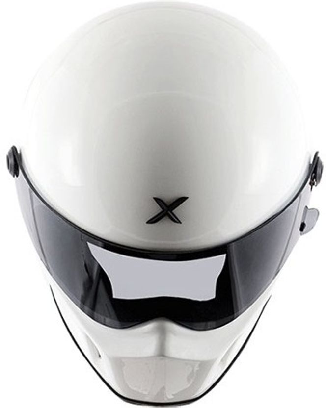 CR Decals AXOR Retro Dominator Rogue White Helmet - Image 2