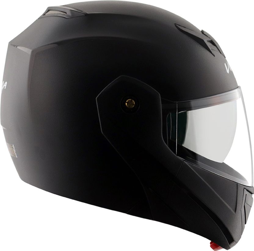 VEGA CRUX Dual Visor Flip Up Black Large Motorbike Helmet - Image 4