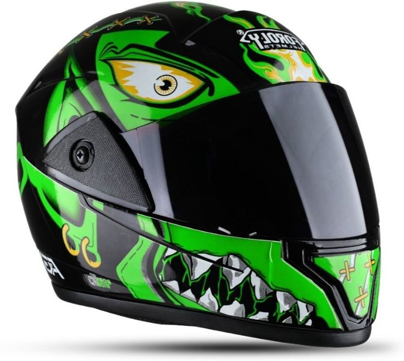 urban carrier ABS Ghost Rider Full Face Rainbow Visor (B37) - Image 9