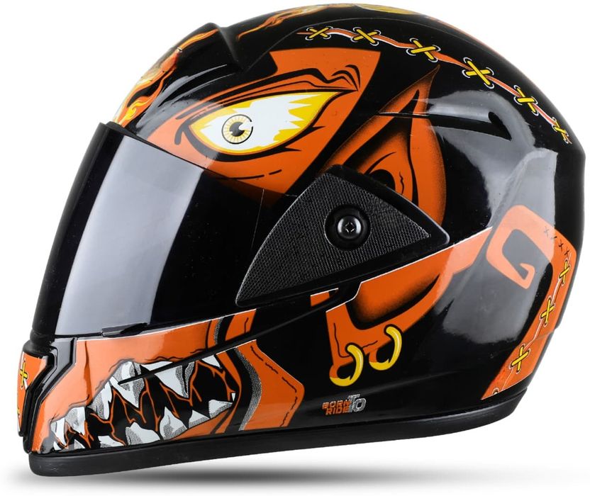 urban carrier ABS Ghost Rider Full Face Rainbow Visor (B37) - Image 8