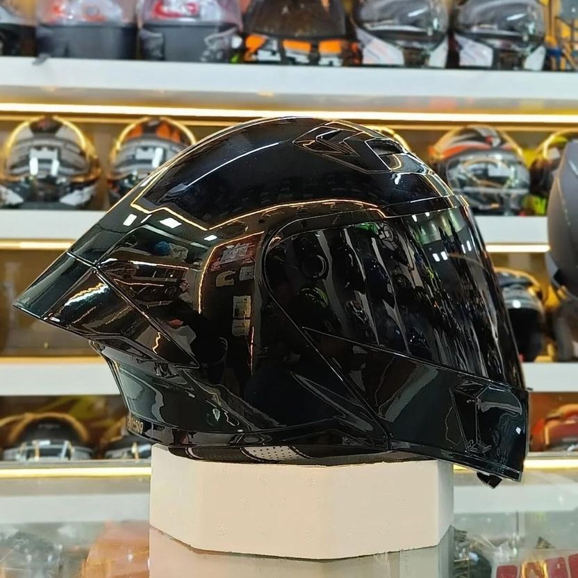 Steelbird Air 7 Wings SBA-20 ISS Motorsports Helmet Black - Image 3