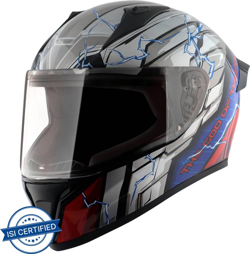 VEGA Bolt Marvel Thor Edition Motorbike Helmet Buy VEGA Bolt Marvel