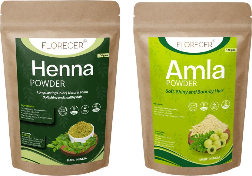 FLORECER Henna Powder + Indigo Powder 100g - Image 7