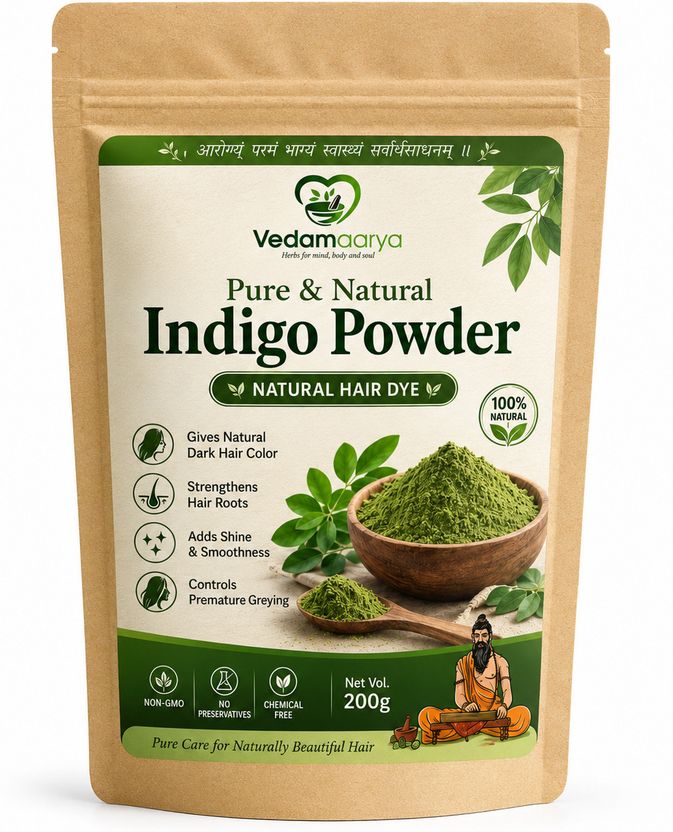 FLORECER Henna Powder + Indigo Powder 100g - Image 5