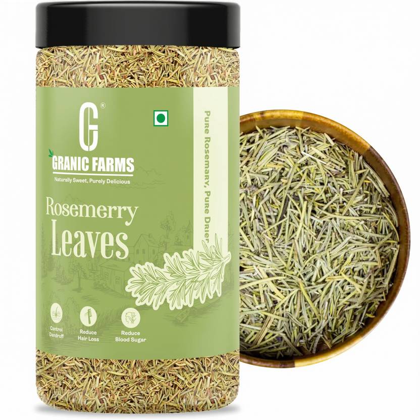 GRANIC FARMS Rosemary Dried Leaves - For Hair Growth | Rosemary Herb | Rosemary leaves|