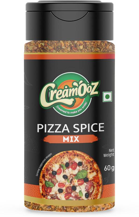creamooz Creamooz Pizza Seasoning Combo Spice Mix & Red Chilli Flakes Pack of 2