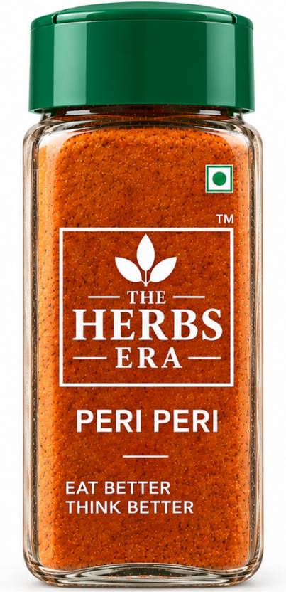 The Herbs Era PERI PERI SEASONING IN SPRINKLER GLASS BOTTLE