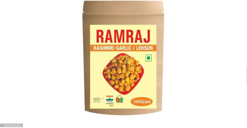 ramraj RAMRAJ Kashmiri Lehsun / Garlic, Himalayan Single Clove Garlic (100 g)
