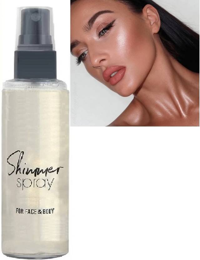 Jiwoo Long lasting Shimmer Spray Liquid Highlighter For Face Glow Face