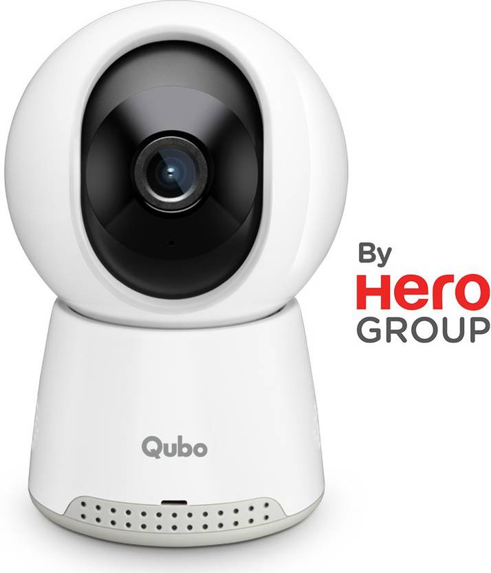 Qubo Smart Cam 360 Q100 by HERO GROUP 1080p FHD WiFi CCTV with Intruder