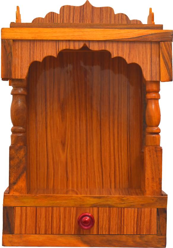 woodcraft Wooden Temple Mandir Solid Wood Home Temple Price in India
