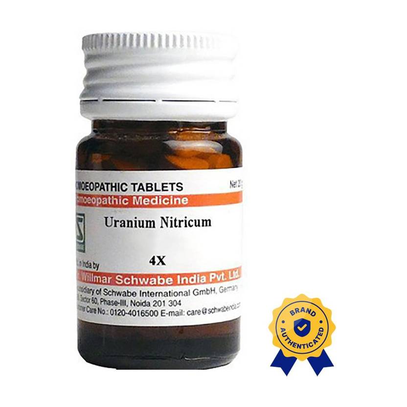 Dr.Willmar Schwabe India Uranium Nitricum 4X Tablets