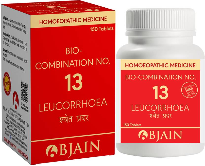Bjain Bio-Combination No.13 (Leucorrhoea) Tablets