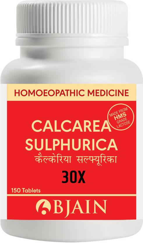 Bjain Calcarea Sulphuricum Biochemic Tablet 30X, 15Gm 30X Tablets