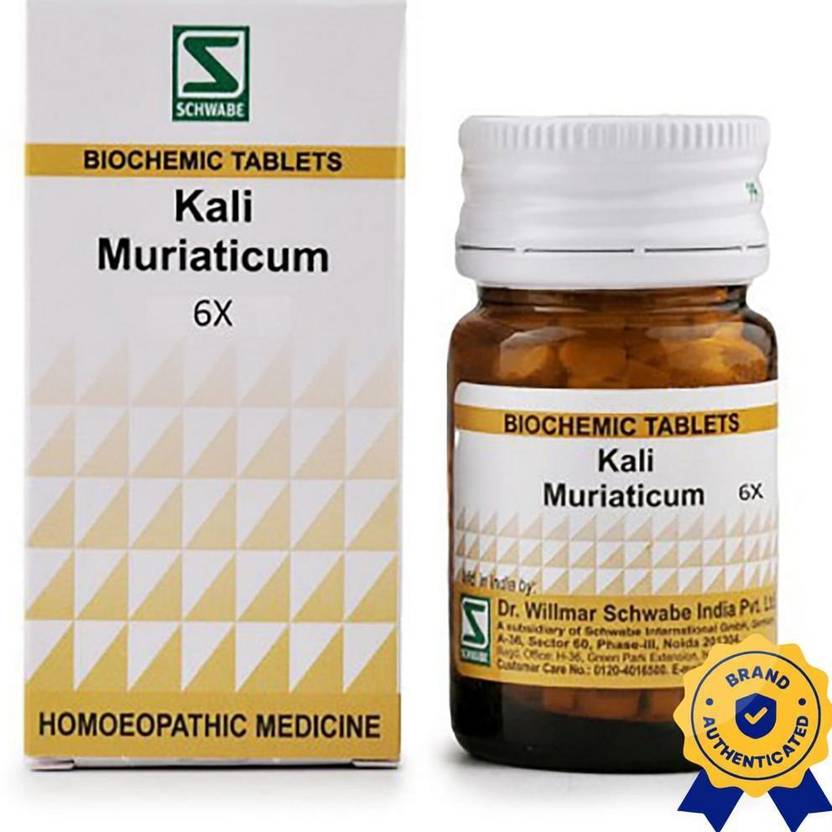 Dr.Willmar Schwabe India Kali Muriaticum 6X Tablets