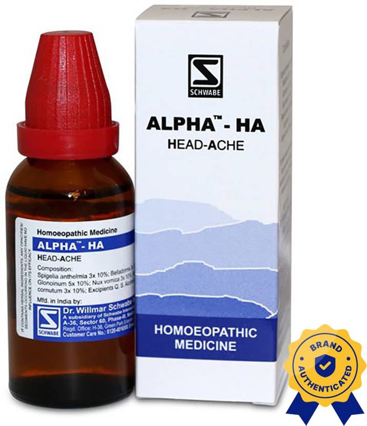 Dr.Willmar Schwabe India Alpha - HA Headache Liquid