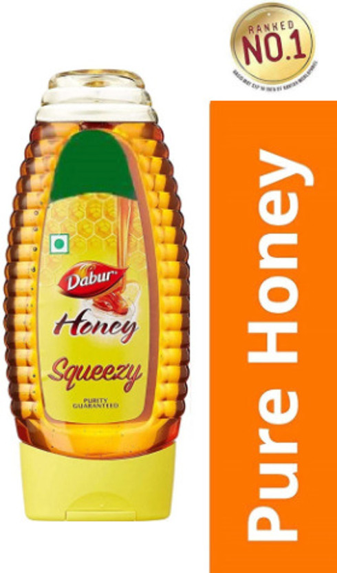 Dabur Honey Squeezy - 400gm, 100% Pure No Sugar Adulteration