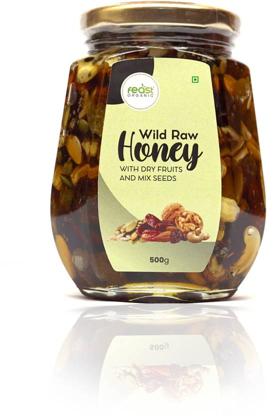 Feast Organic Wild Honey with Dry Fruits & Mix Seeds 500g Price in