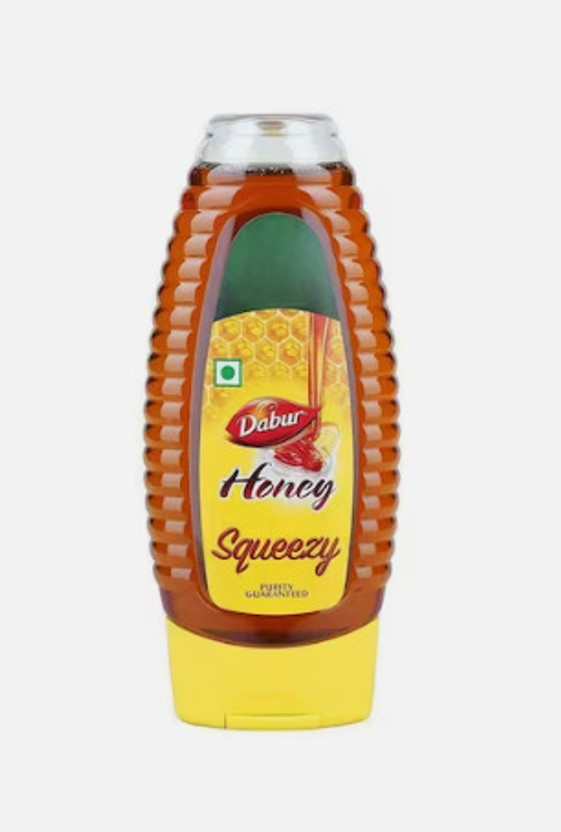 Dabur Honey Squeezy-400g, 100% Pure with No Sugar
