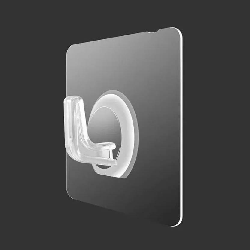 BESTZONE RETAIL MALL Heavy Duty Self Adhesive Hanging Wall Stick Hook For Kitchen, Bathroom & Home Hook 10